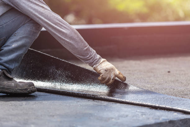Professional Emergency Waterproofing technician working in Lauderhill, FL